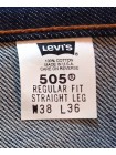 Джинсы Levi`s 505-2017 W38L36 Made in USA 1999 